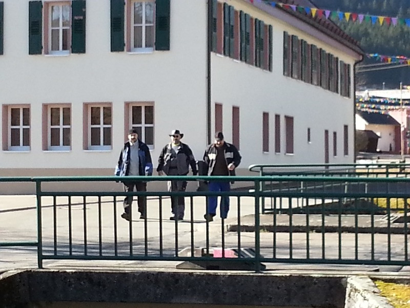 2014 zeltaufbau montag 20140225