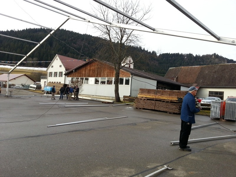 2014 zeltaufbau samstag 20140225